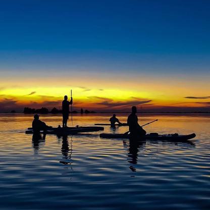 Thermalito afterbay kayakers paddle lake oroville ca paddle the earth