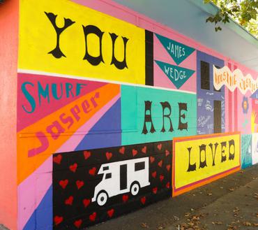 "1078 Gallery," by Siana Sonoquie (1710 Park Ave)