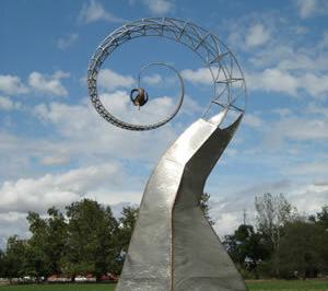 "The Spiral," by Dave Brown (Oak Way Park, W. 8th)